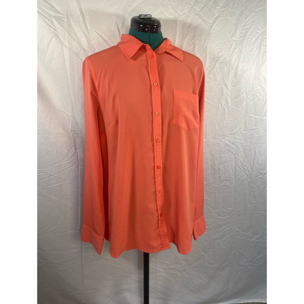 L Merona Orange Top